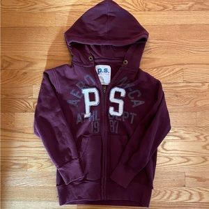 Boys P.S. By Aeropostale sz 10 hoodie zip up